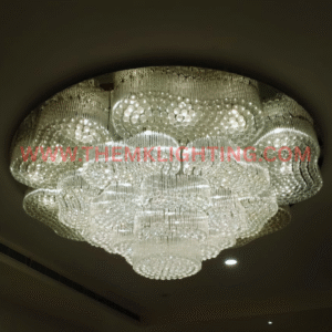Small Crystal Chandelier – Elegant Ceiling Design by M.K Lighting