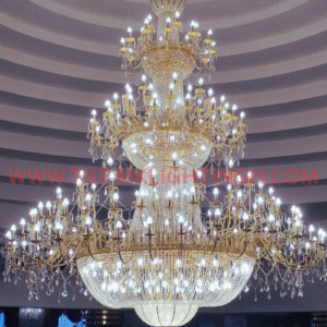 Modern Hotel Lobby Chandelier