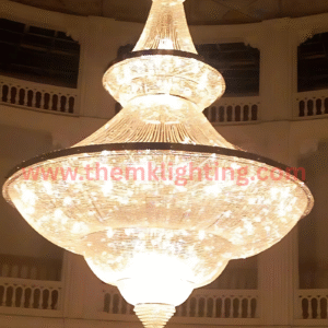 Gold Chandelier for Banquet Hall
