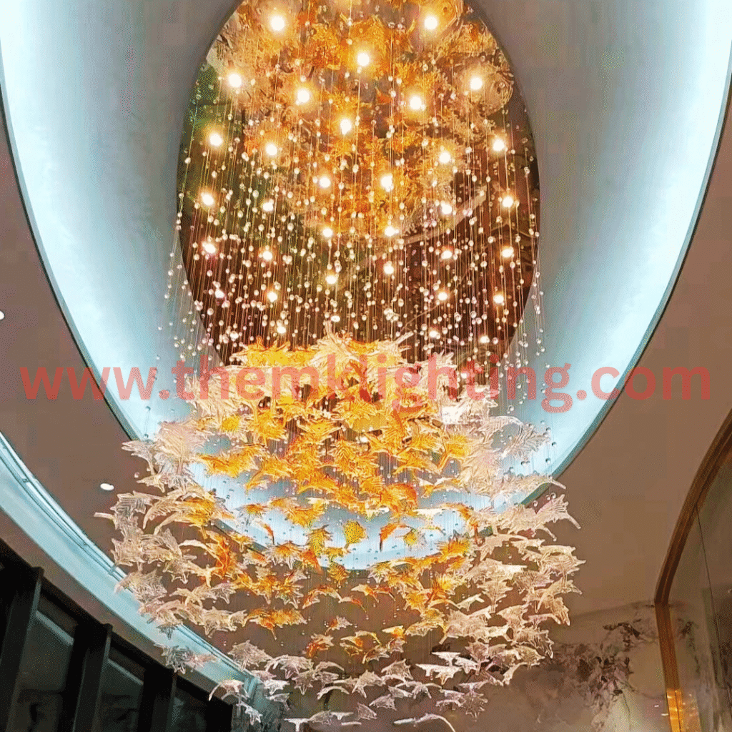 Crystal Chandelier Manufacturer in Ludhiana | Custom Luxury Lighting – M.K Lighting