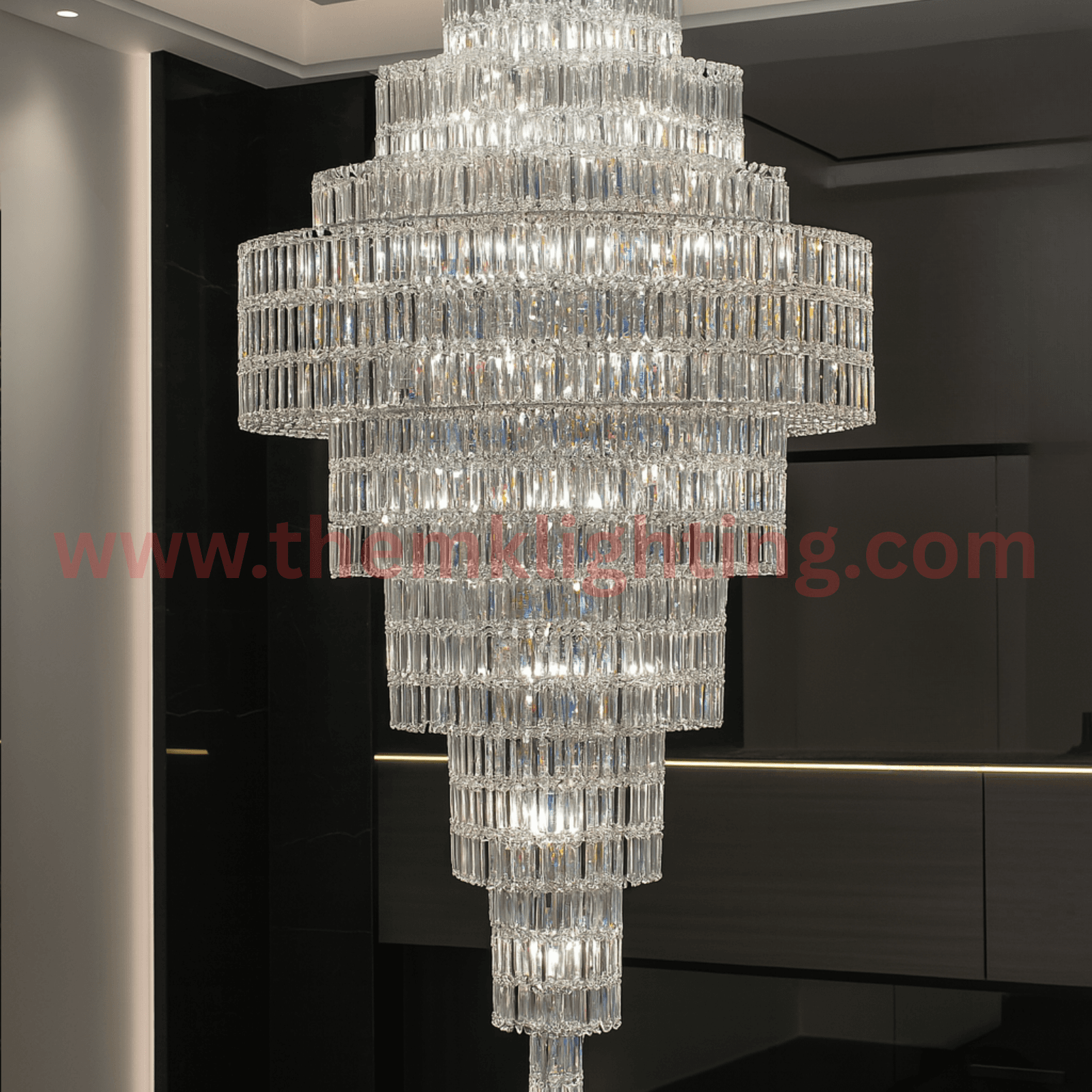 Double Height Chandelier
