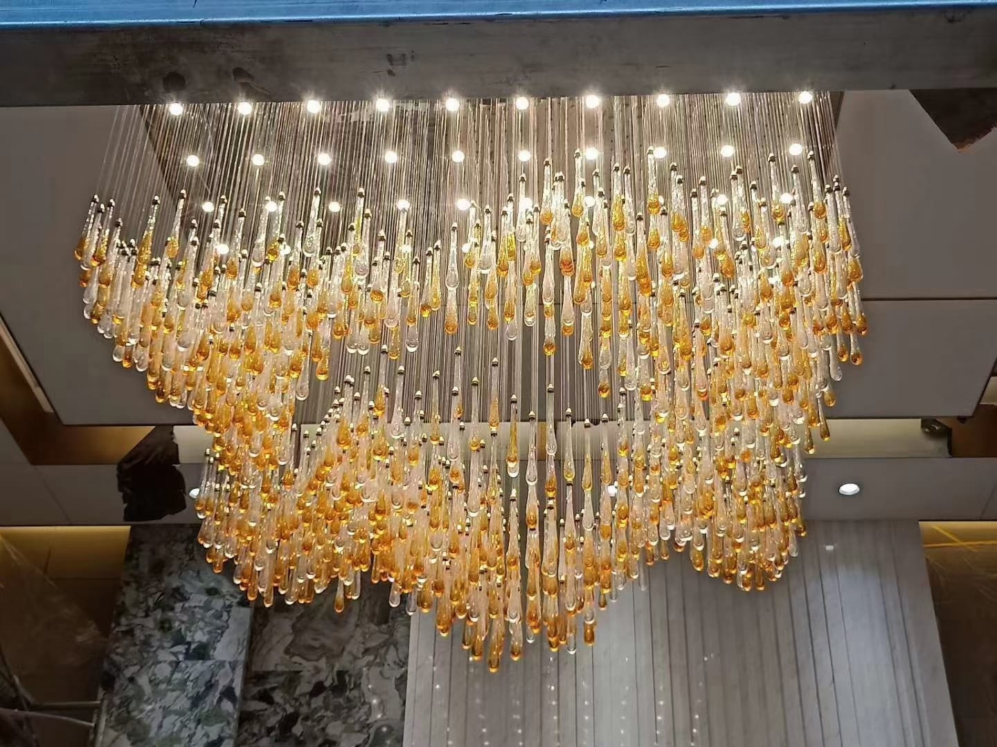 Custom Chandelier By M.K Lighting