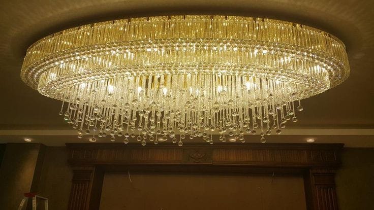 custom chandelier design by m.k lighting