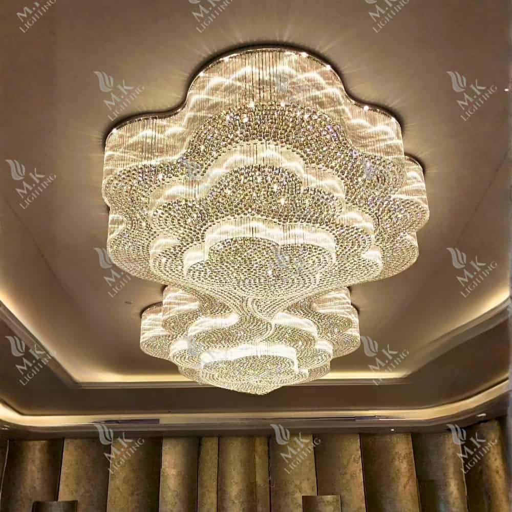 Banquet Hall Chandelier Manufacturer in India - M.K Lighting