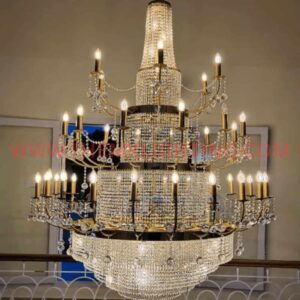 Modern Duplex Villas Chandelier – Multi-Tier Designer Lighting
