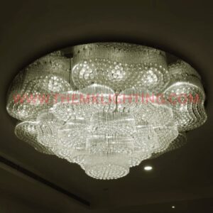 Small Crystal Chandelier Elegant  for Compact Luxury Spaces