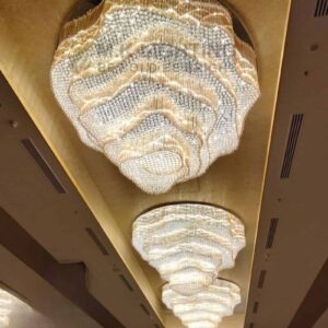 Luxury Flower Crystal Chandelier