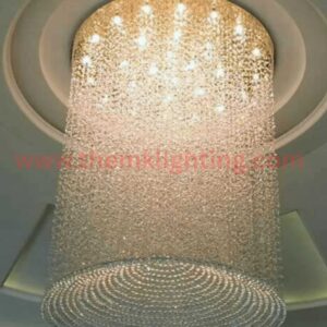 Hanging Crystal Chandelier Custom Luxury Suspended Light