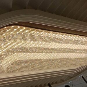 Luxury Chandelier for Banquet Hall – Custom Grand Lighting by M.K Lighting