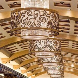 Custom Maharaja Style Chandelier for Heritage Hotels