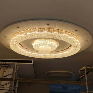 Round Crystal Chandelier