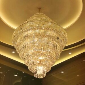 Royal Hanging Chandelier for-Luxury Hotel & Banquet Hall
